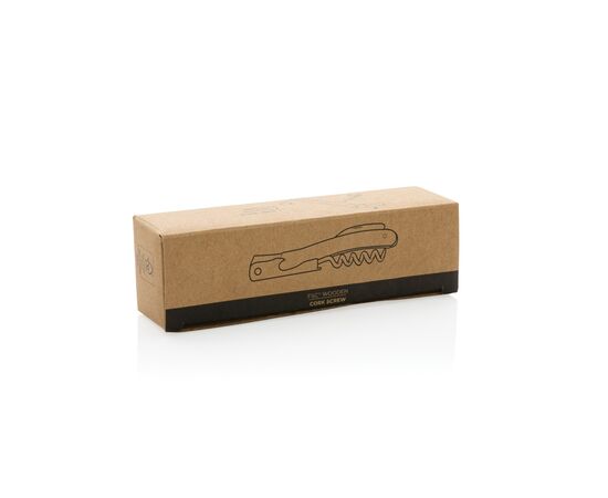 Wooden Corkscrew Brown - XD Collection P414.029