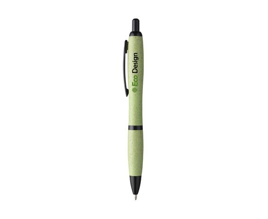 Athos Wheat-Cycled Pen stylo en paille de blé Vert -  08827020