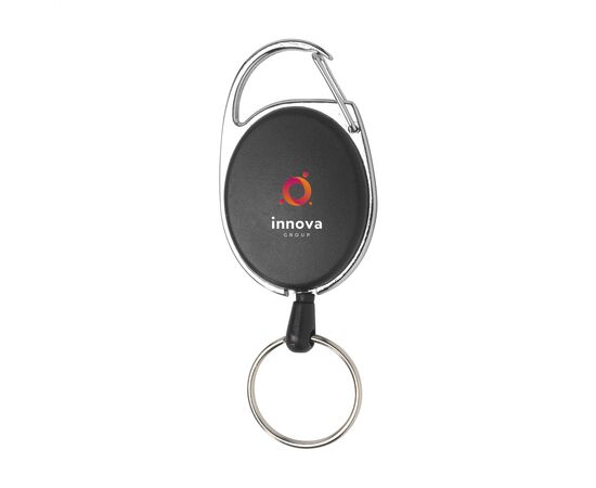 Aspen RollerClip Keychain Noir -  274298