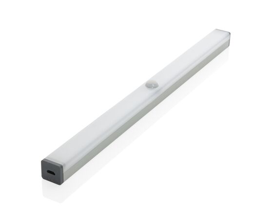Lampe LED capteur de mouvements rechargeable en USB. Large Argent - XD Collection P513.032