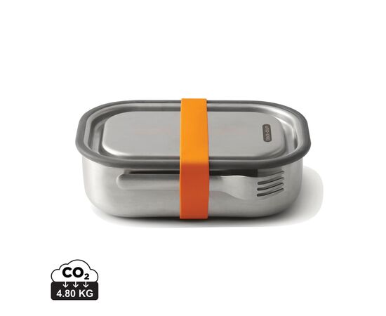 Boîte à lunch Large en acier inoxydable Black+Blum Orange - Black + Blum P439.0008