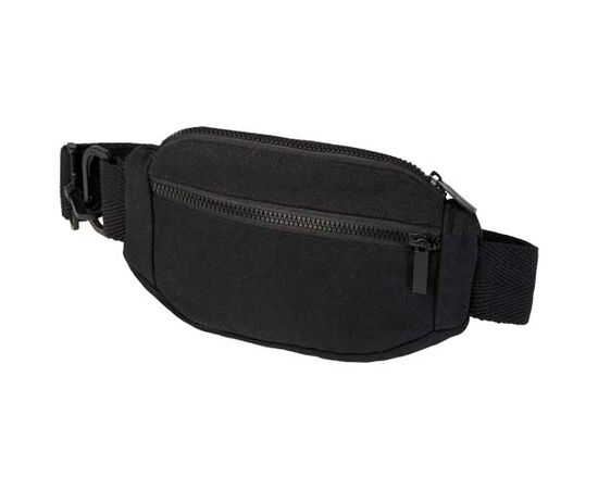 Crescent 500 g/m² Aware™ recycled crossbody bag Black - Unbranded 12074590