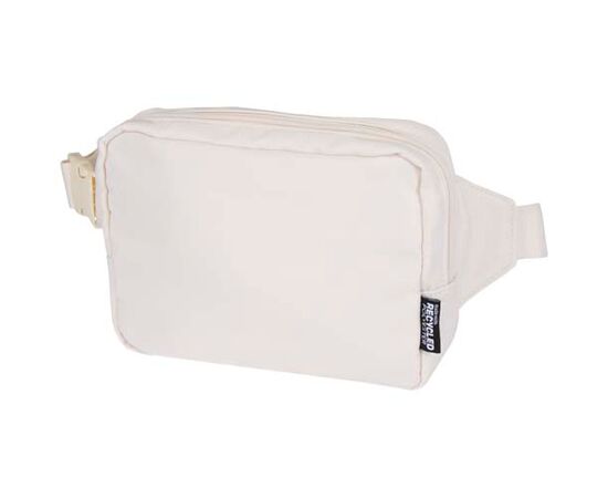 Sac bandoulière de voyage Trip Aware™ de 1 L en matériaux recyclés Blanc cassé - Unbranded 12076402