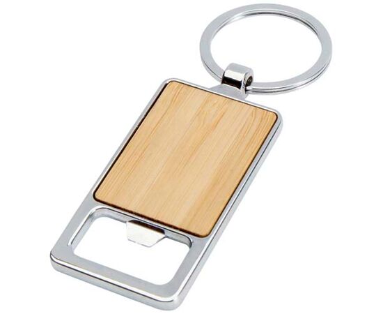 Snapper Schlüsselanhänger aus Bambus mit Flaschenöffner Neutral - Unbranded 12634006