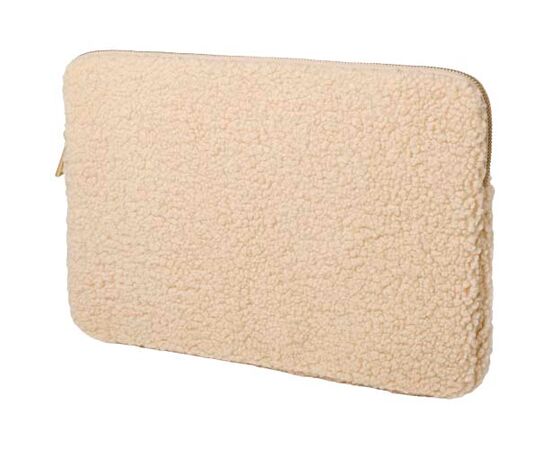 Bear 13" GRS-recycelte Sherpa Laptophülle 2 L  Neutral - Unbranded 12077506