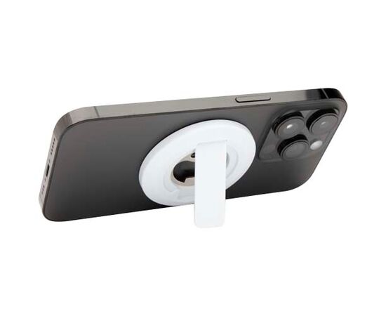Ain magnetische telefoonstandaard van gerecycled plastic met flesopener  Wit - Unbranded 12446101