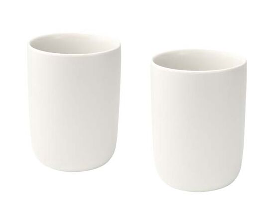 Male 350 ml Keramiktassen – 2er-Set Weiß - Seasons 12639601