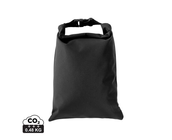 Snackstrap AWARE™ RPET opvouwbare lunchzak 30x20CM Zwart - XD Collection P422.5501