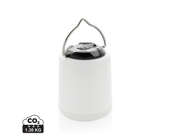 Limio tragbare wiederaufladbare Tischlampe aus RCS rec. ABS Weiß - XD Collection P513.5003