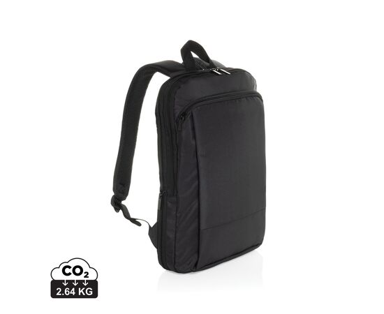 Flexpack Aware™ RPET Expandable Slim 15.6" Laptop Backpack Black - XD Collection P763.4901