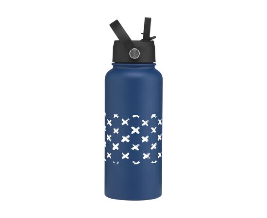 Eddy RCS Recycled Steel Bottle 900 ml thermo bottle Blue, Ocean -  274736