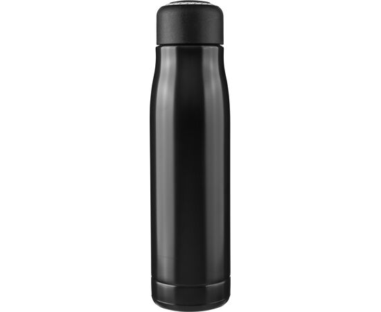 Gerecyclede roestvrijstalen dubbelwandige drinkfles (500 ml) Solene Zwart -  1267777.001