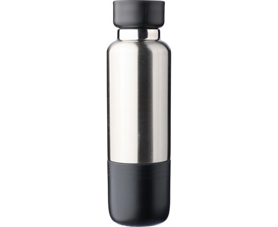Stainless steel double-walled drinking bottle (500 ml) Zev Black -  1272569.001