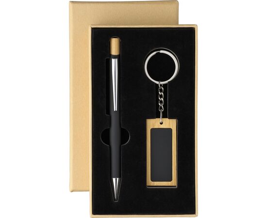 Bamboe schrijversset Zaid Zwart -  1274012.001