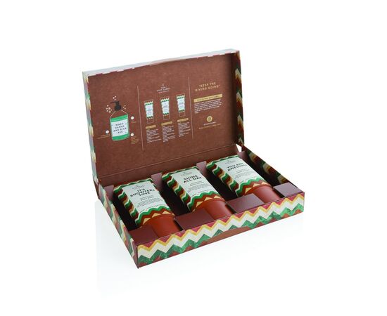 Luxe mailable giftset- Time for Bubbles Bruin, Groen - The Gift Label TGL10141099