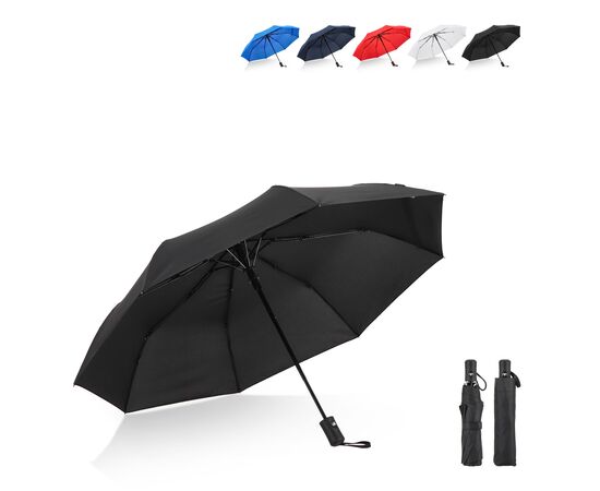 Daintree 190T Pongee 21.5" Faltbarer windproof Regenschirm Auto open Weiß -  LT97116-N0001