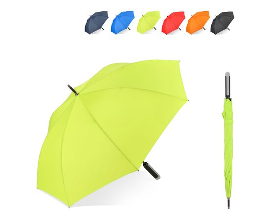 Emerantia 190T Pongee 23" Stick umbrella Auto open Light green -  LT97121-N0032