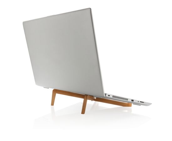 Bamboo portable laptop stand Brown - XD Collection P262.019