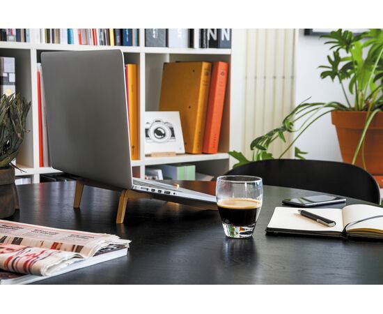Bamboo portable laptop stand Brown - XD Collection P262.019