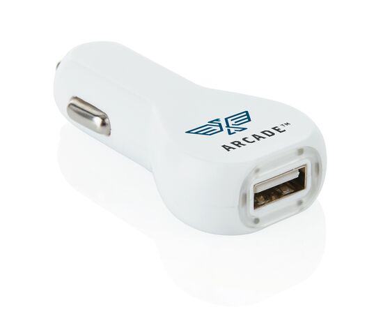 USB Auto Ladegerät Weiss - XD Collection P302.883