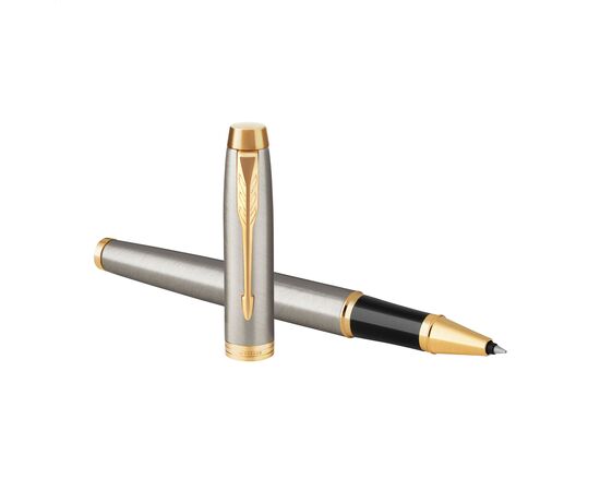 Parker IM Rollerschreiber-schwarz Silber - Parker 28309021