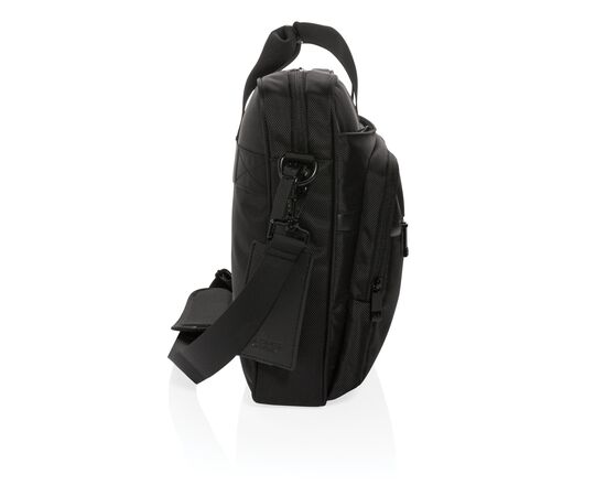 Sac ordinateur 15,6" Voyager en RPET avec anti RFID Noir - Swiss Peak P732.071