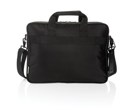 Sac ordinateur 15,6" Voyager en RPET avec anti RFID Noir - Swiss Peak P732.071