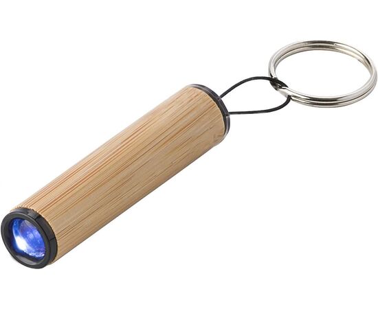 Porte-clés torche en bambou Ilse Brun -  821118.011