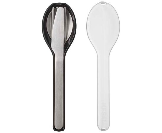 Mepal Ellipse cutlery set  Black - Mepal 13042490
