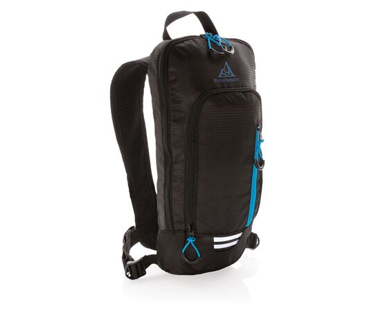 Explorer ribstop kleine wandelrugzak 7L PVC-vrij Zwart, Blauw - XD Collection P760.161