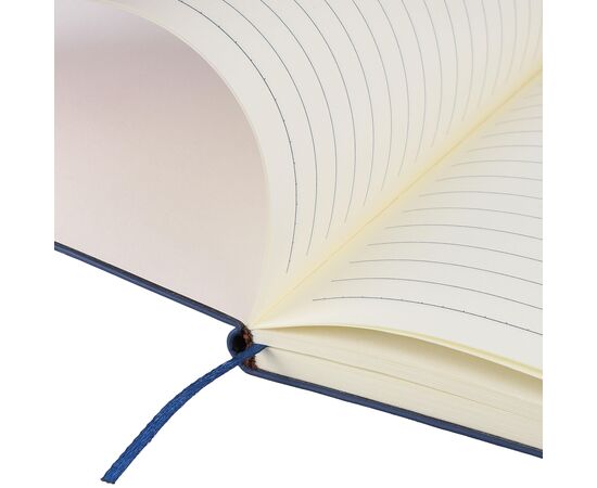 Gerecycled PU-notitieboek (A5) Elian Grijs -  1274007.003