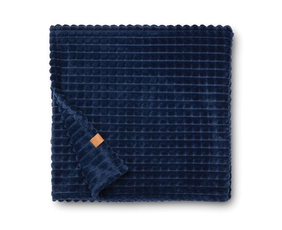 VINGA Couverture / plaid en rPET GRS Branson Bleu foncé - Vinga V404005