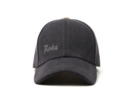 VINGA Bosler AWARE™ recycled canvas cap Zwart - Vinga V453031