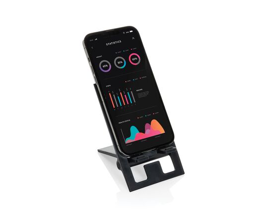 Support téléphone pliable en plastique RCS SnapStand Noir - XD Collection P301.4101
