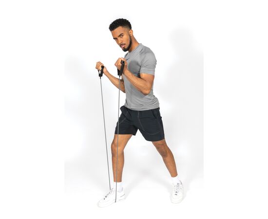 Fitness weerstandsband in etui Antraciet, Zwart - XD Collection P320.062