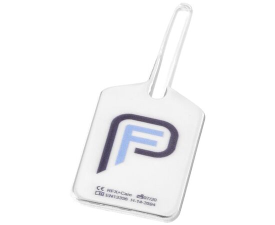 RFX&#8482; H-14 reflective zipper puller  White - RFX™ 1PR05201