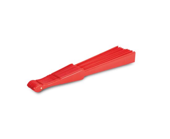 Manual hand fan Red -  KC6733-05