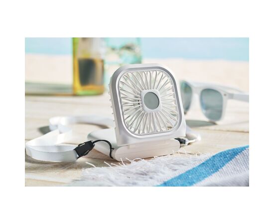 Powerbank mit Ventilator Weiß -  MO2123-06