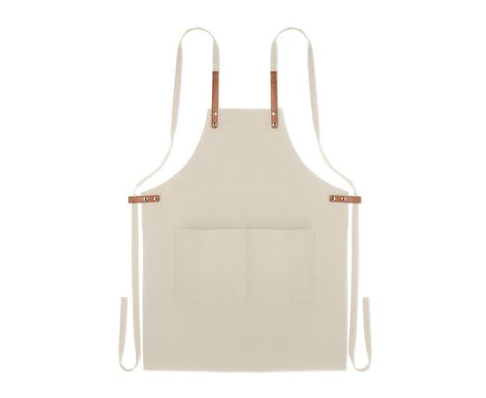 Tablier coton orga. 340 gr/m². Beige -  MO6260-13