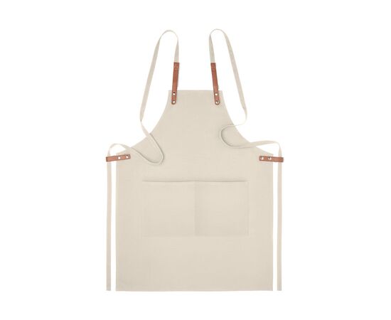 Tablier coton orga. 340 gr/m². Beige -  MO6260-13