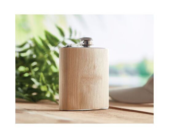 Flasque en bambou 170ml Beige -  MO6356-13
