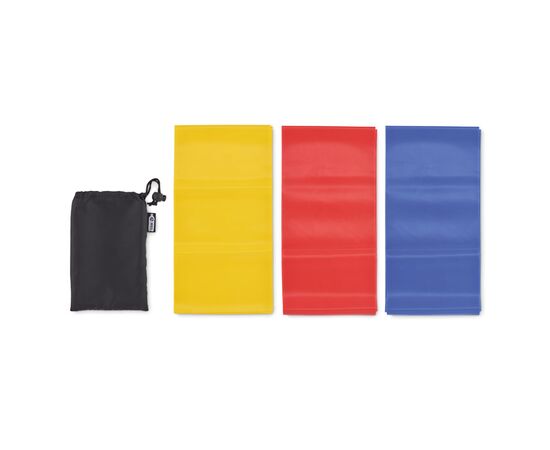 Fitnessbänder 3er Set TPE Schwarz -  MO6461-03