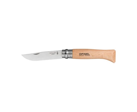 Opinel Inox No 08 zakmes Hout - Opinel 535244