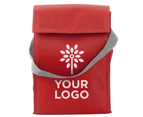 Polyester (420D) koel/lunch tas Sarah Wit -  3609.002