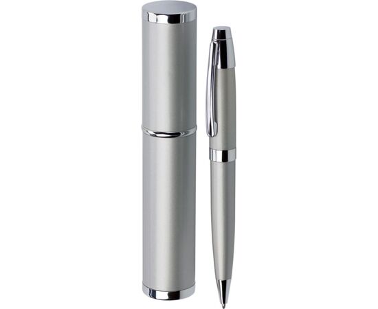Kugelschreiber aus Metall Mark Silber -  4580.032
