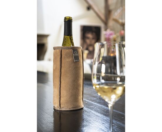 KYWIE Wine Cooler Suede Weinkühler Camel - Kywie W38840