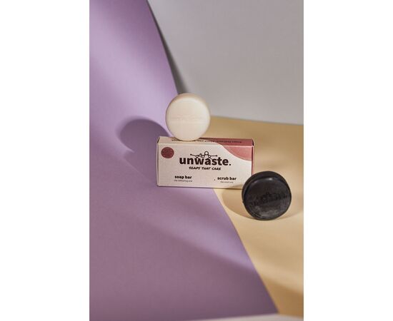 Unwaste Duopack Soap & Scrub bar Orange - Unwaste W37850