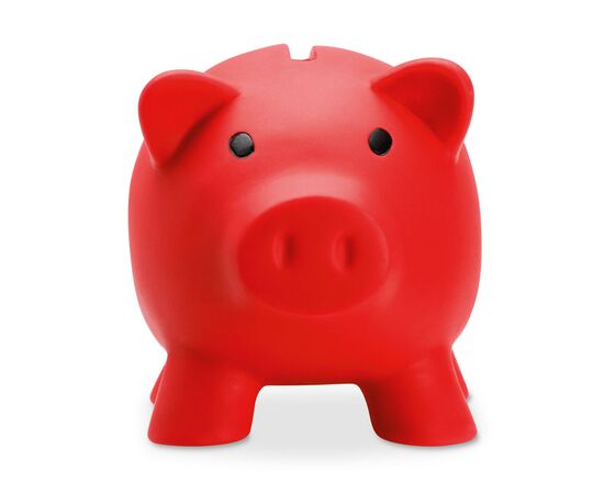 Sparschwein Rot -  MO8132-05