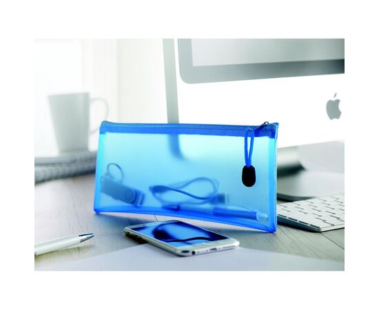 PVC pencil case Blue -  MO8993-04