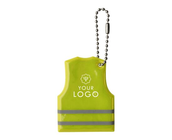 PVC sleutelhanger Cecily Geel -  6333.006